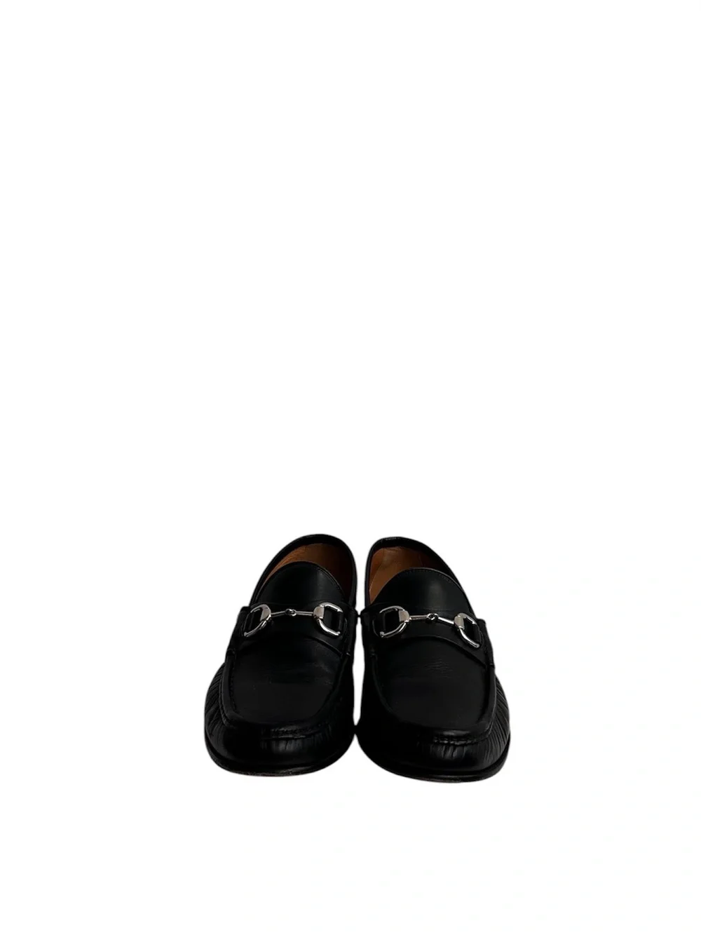 Gucci Black Leather Horsebit 1953 Loafers - Picture 2 of 8